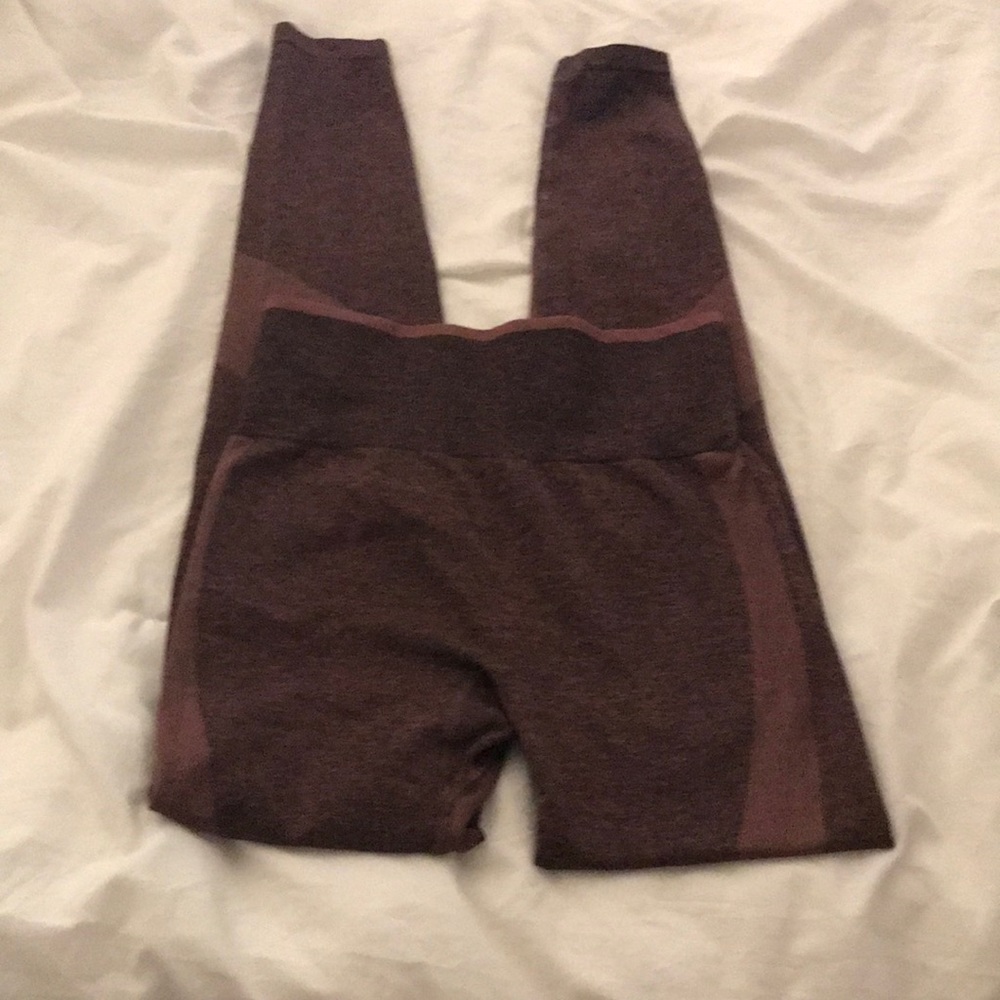Brown/ kinda purple color PINK leggings